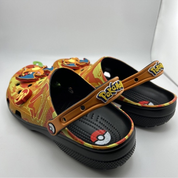 Crocs Pokémon Charizard cls Clog Size M9 / W11 210242-001 in Orange. main image 11
